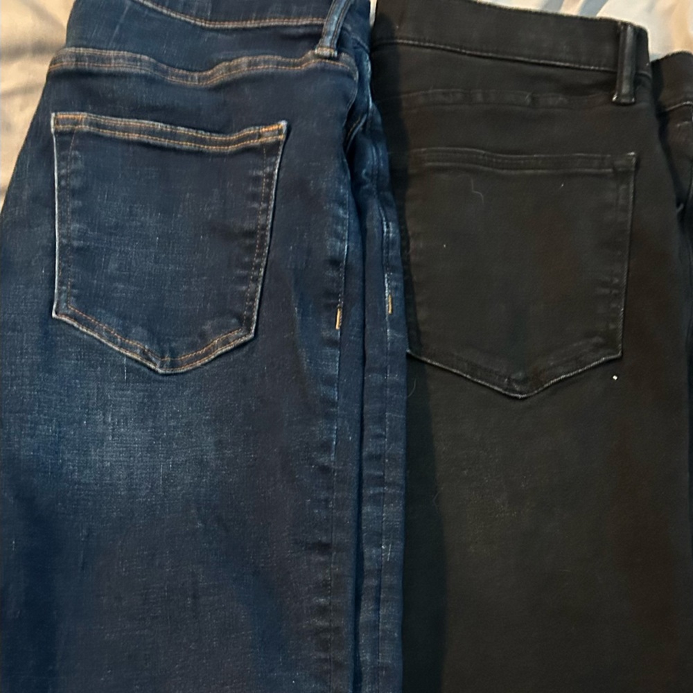 Old Navy Blue and Black Classic Denim Jeans
